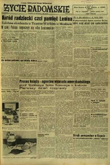 Życie Radomskie, 1953, nr 20