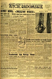 Życie Radomskie, 1952, nr 115