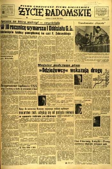 Życie Radomskie, 1952, nr 118
