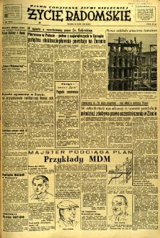 Życie Radomskie, 1952, nr 123