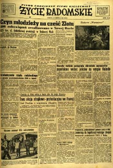 Życie Radomskie, 1952, nr 142