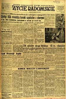 Życie Radomskie, 1952, nr 151