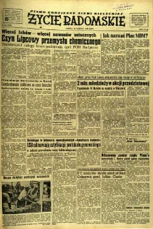 Życie Radomskie, 1952, nr 154