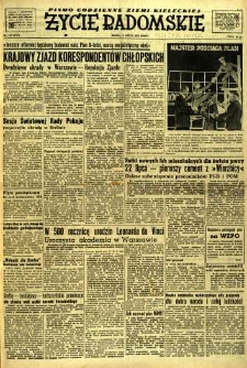 Życie Radomskie, 1952, nr 157