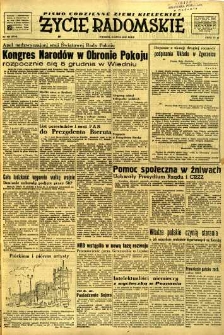 Życie Radomskie, 1952, nr 162