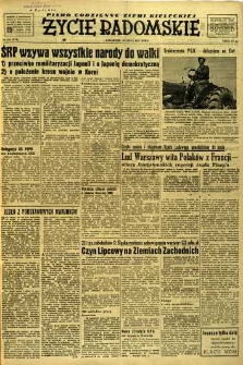 Życie Radomskie, 1952, nr 164