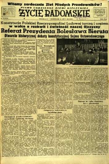 Życie Radomskie, 1952, nr 173