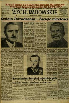Życie Radomskie, 1952, nr 174
