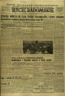 Życie Radomskie, 1952, nr 185