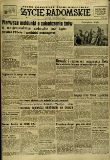 Życie Radomskie, 1952, nr 188