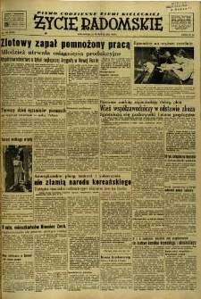 Życie Radomskie, 1952, nr 194