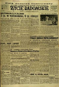 Życie Radomskie, 1952, nr 197