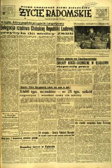 Życie Radomskie, 1952, nr 198