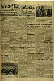 Życie Radomskie, 1952, nr 212