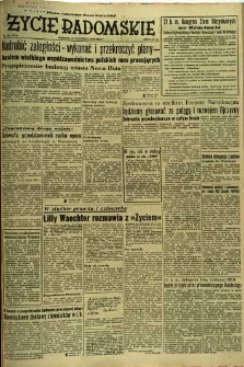 Życie Radomskie, 1952, nr 220