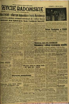 Życie Radomskie, 1952, nr 222