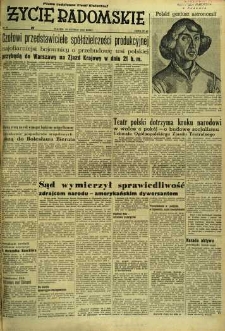 Życie Radomskie, 1953, nr 44
