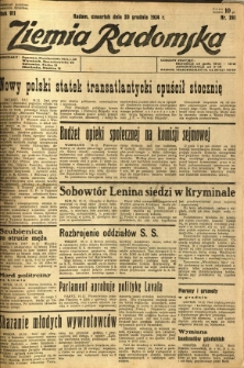 Ziemia Radomska, 1934, R. 7, nr 291