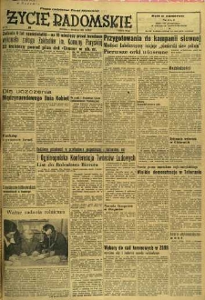 Życie Radomskie, 1953, nr 54