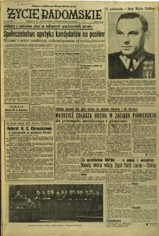 Życie Radomskie, 1952, nr 245