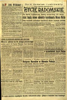 Życie Radomskie, 1952, nr 251
