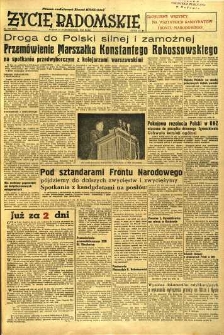 Życie Radomskie, 1952, nr 255