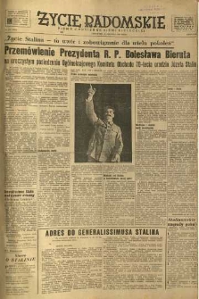 Życie Radomskie, 1949, nr 352