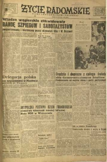 Życie Radomskie, 1949, nr 356