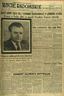 Życie Radomskie, 1953, nr 68