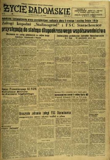 Życie Radomskie, 1953, nr 74