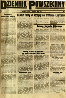 Dziennik Powszechny, 1945, R. 1, nr 7