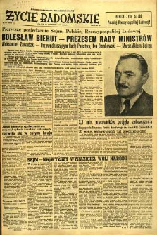 Życie Radomskie, 1952, nr 279