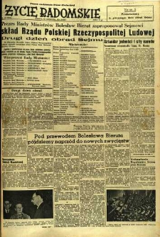 Życie Radomskie, 1952, nr 280