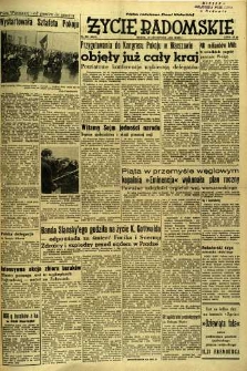 Życie Radomskie, 1952, nr 283