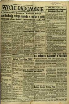 Życie Radomskie, 1952, nr 288