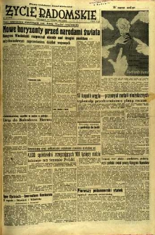 Życie Radomskie, 1952, nr 302