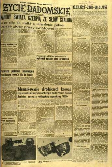 Życie Radomskie, 1952, nr 310