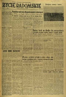 Życie Radomskie, 1953, nr 85