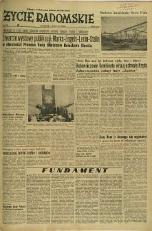 Życie Radomskie, 1953, nr 108