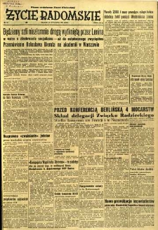 Życie Radomskie, 1954, nr 19