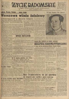 Życie Radomskie, 1951, nr 260