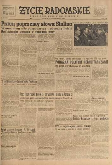 Życie Radomskie, 1951, nr 268