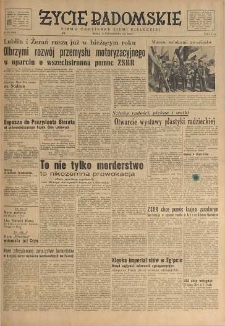 Życie Radomskie, 1951, nr 273