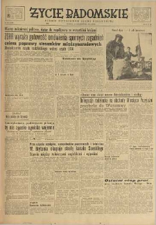 Życie Radomskie, 1951, nr 276