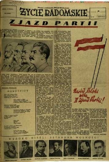 Życie Radomskie, 1954, nr 59