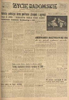 Życie Radomskie, 1951, nr 298