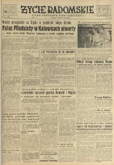 Życie Radomskie, 1951, nr 315