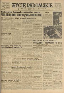Życie Radomskie, 1951, nr 320