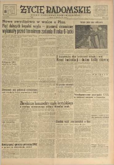 Życie Radomskie, 1951, nr 321