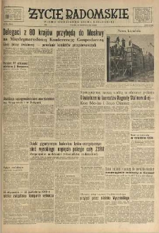 Życie Radomskie, 1951, nr 334